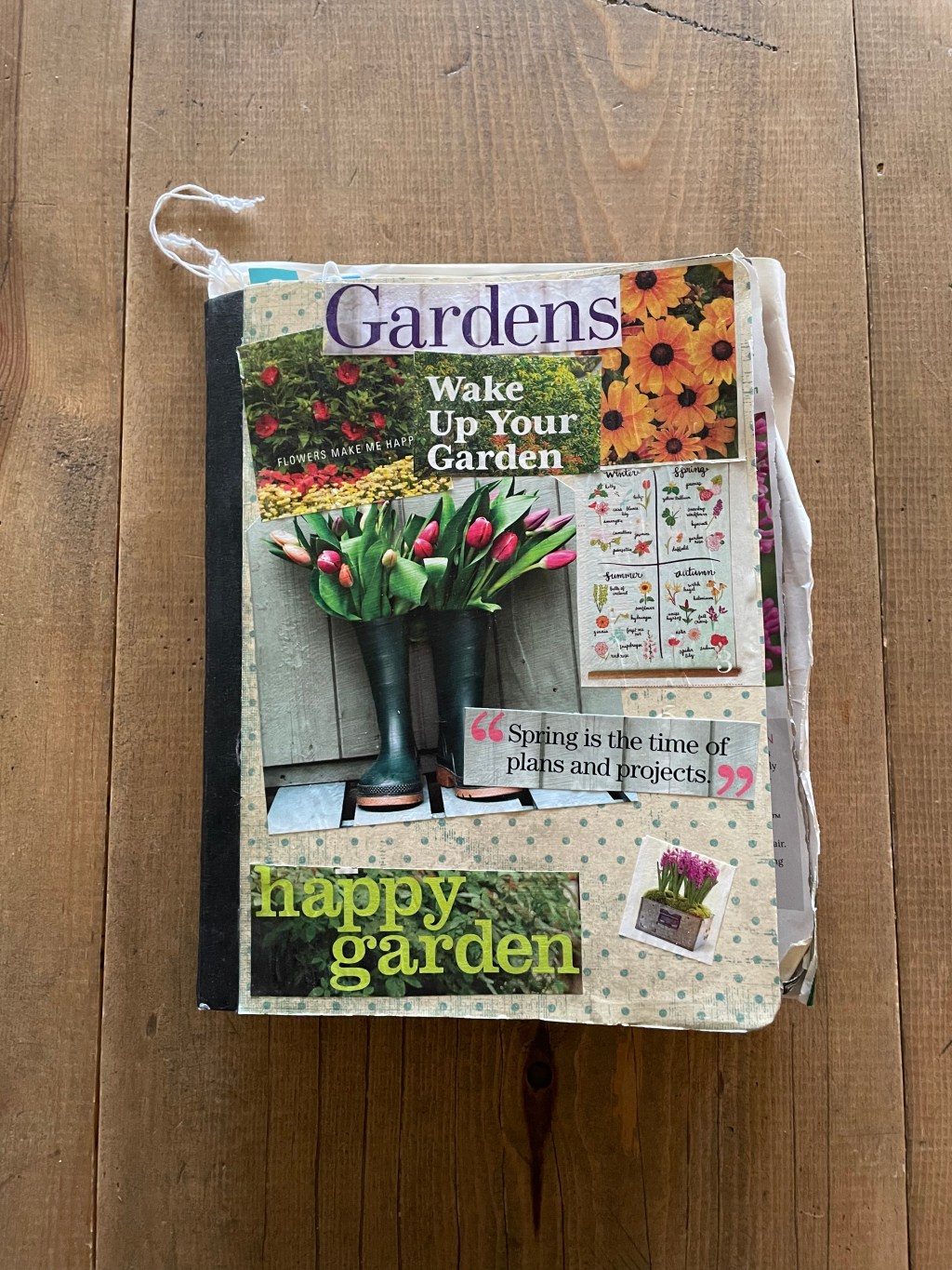 DIY Garden Journal